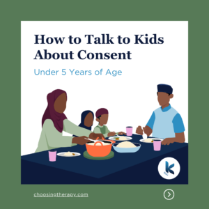 How to Talk to Kids About Consent: Under 5 Years of Age