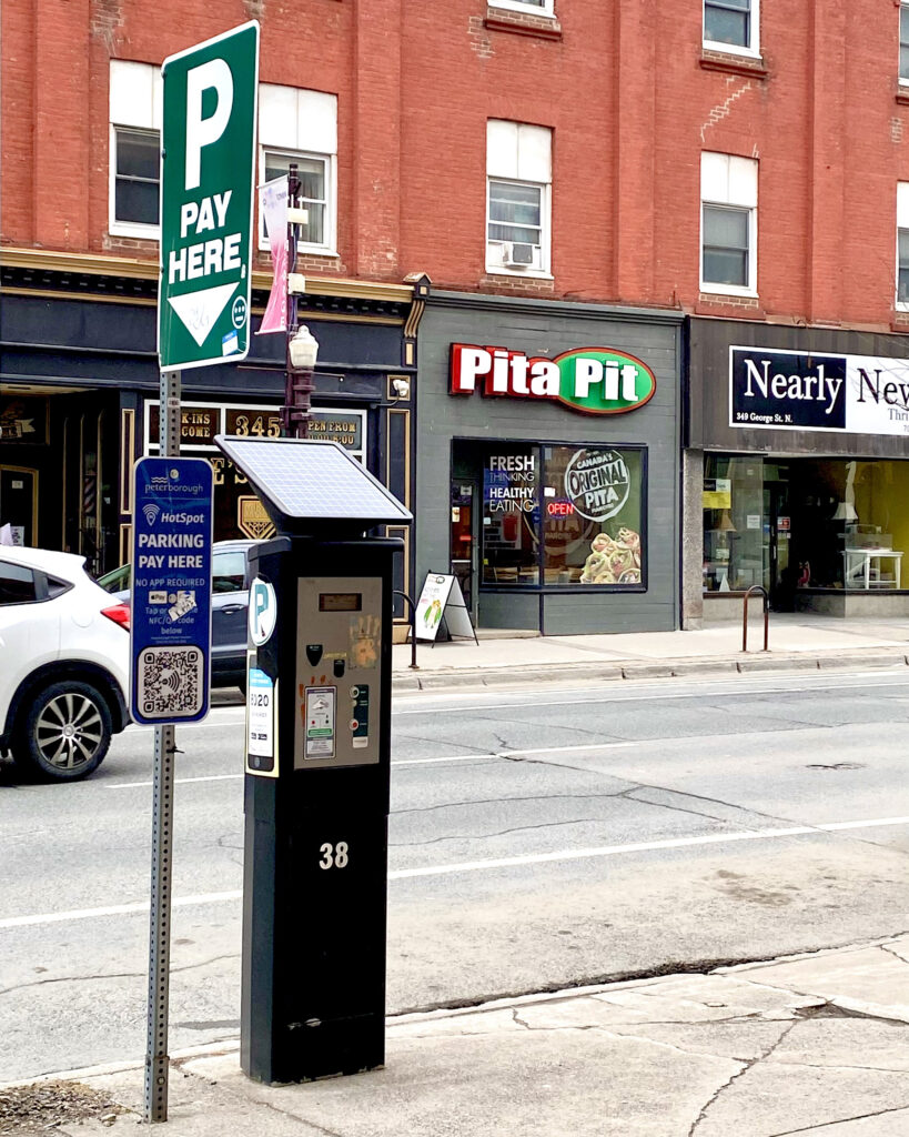 Paid parking on George Street